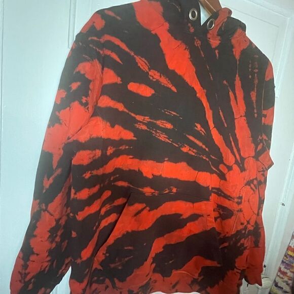 Proenza Schouler White Label Hoodie in Red / Black - Picture 3 of 9